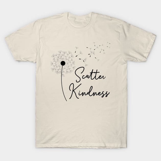 Scatter Kindness T-Shirt by Gillentine Design